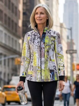 Dolcezza Zip Jacket "Fragments" (76725)