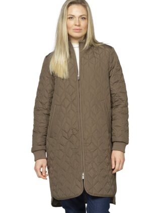 Ilse Jacobsen QUILT COAT ART06 (Mud)