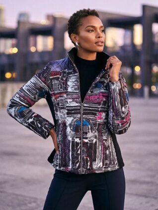 Dolcezza Zip Puffer Jacket "Trevi" (76812)